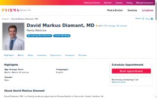 David Markus Diamant, MD