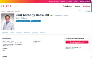 Paul Anthony Ross, DO