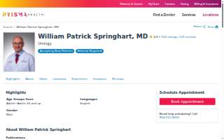 William Patrick Springhart, MD
