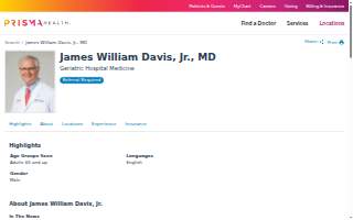 James William Davis, Jr., MD