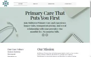 Midtown Primary Care website