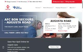 AFC Urgent Care Bon Secours - Augusta Road