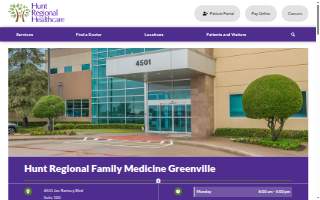 Hunt Regional Family Medicine Greenville
