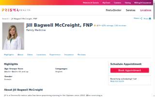 Jill Bagwell McCreight, FNP