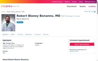 Robert Blaney Bonanno, MD