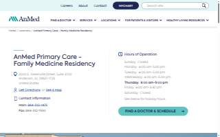 AnMed Primary Care - Family Medicine Residency