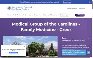 Medical Group of the Carolinas - Family Medicine - Greer