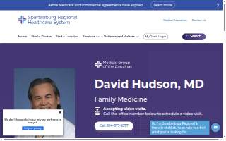 David Hudson, MD