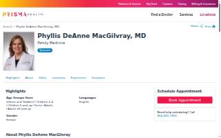 Phyllis DeAnne MacGilvray, MD