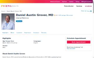 Daniel Austin Grover, MD