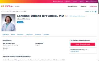 Caroline Dillard Brownlee, MD
