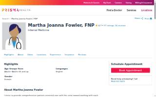 Martha Joanna Fowler, FNP