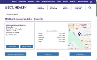 ECU Health Internal Medicine - Greenville