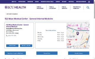 ECU Physicians - Internal Medicine