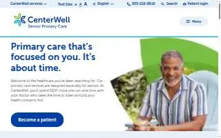 CenterWell Senior Primary Care of Hammond website
