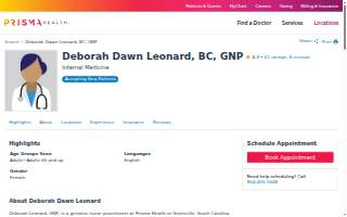 Deborah Dawn Leonard, BC