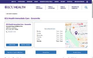 ECU Health Immediate Care - Greenville