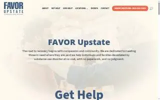 FAVOR Upstate - Greenville Center website