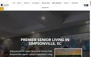 Fairview Park website