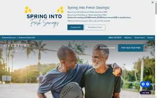 Overture Greenville website