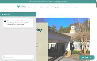 Viva Senior Living at Gaffney website