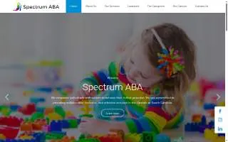 Spectrum ABA website