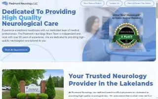 Piedmont Neurology website