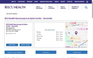 ECU Health Neurosurgery & Spine Center - Greenville