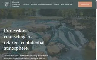 Greenville Counseling Associates of Greer website