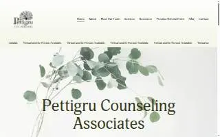 Pettigru Counseling Associates website