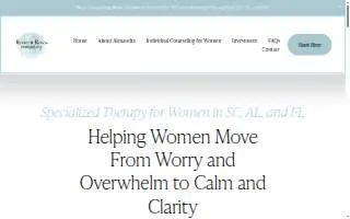 Revive & Renew Counseling, LLC website