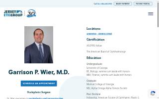 Garrison Wier, MD - Oculoplastic Surgeon - Jervey Eye Group