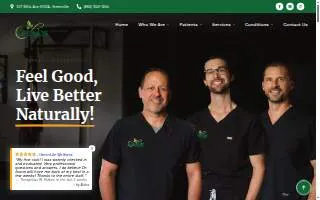 GreenLife Wellness website