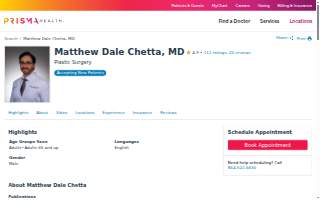 Matthew Dale Chetta, MD