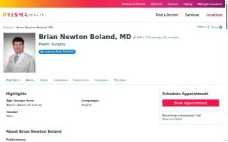 Brian Newton Boland, MD website