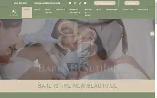 Bare N Beautiful website