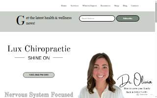 Lux Chiropractic - Dr. Olivia Tucker