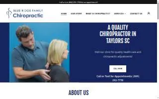Blue Ridge Family Chiropractic website