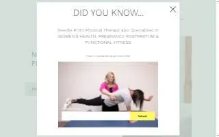 Needle Point Physical Therapy website