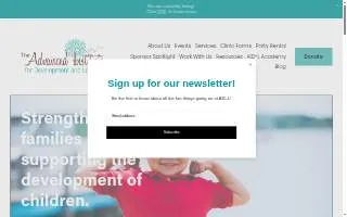 Advanced Institute for Development and Learning website