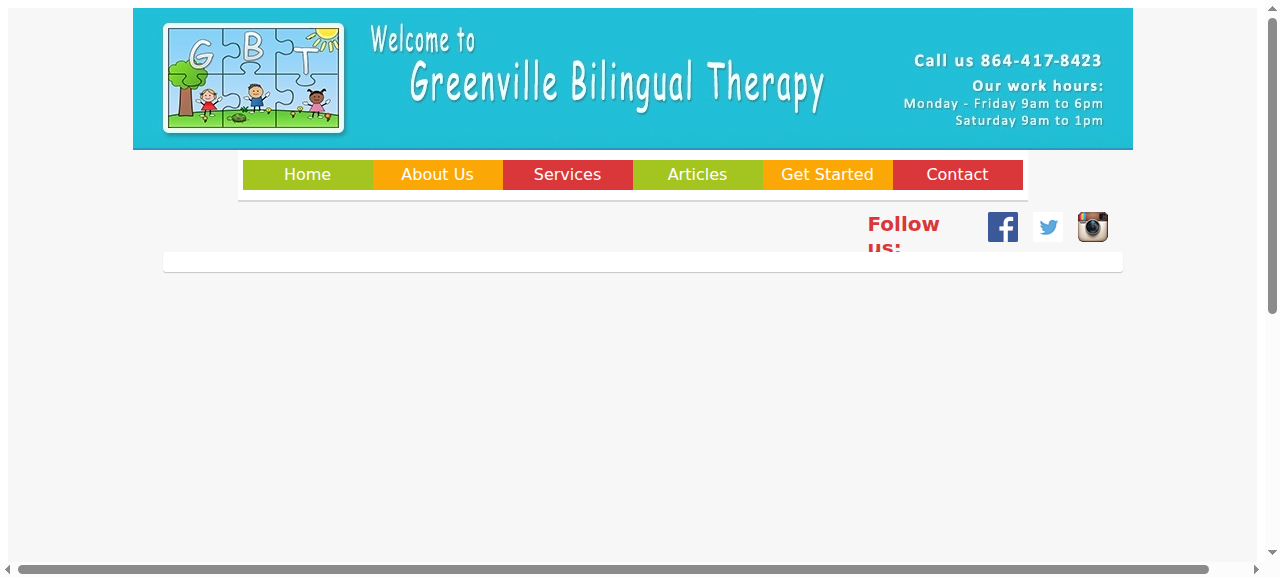 Greenville Bilingual Therapy