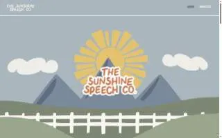 The Sunshine Speech Company website