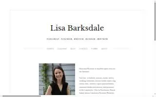 Lisa Barksdale website