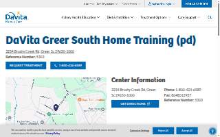 DaVita Greer South Home Training (pd)