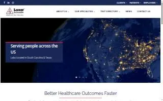 Luxor Scientific website