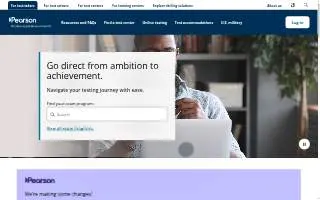 Pearson Professional Center of Greenville website