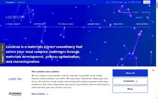 Lucideon M+P website