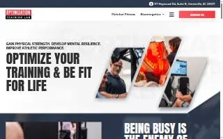 Optimization Training Lab website