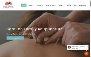 Carolina Family Acupuncture website