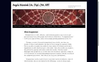Angela Mentink LLC website